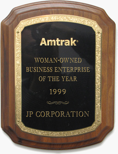 Amtrak - Woman-Owned Business Enterprise of the Year - 1999